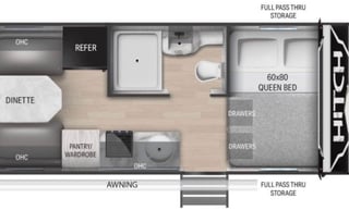 Lightweight,  Brand New, Smoke Free Camper, Solar
