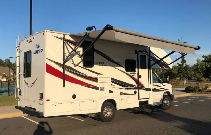 RV awning for cover at your campsite or other destination.