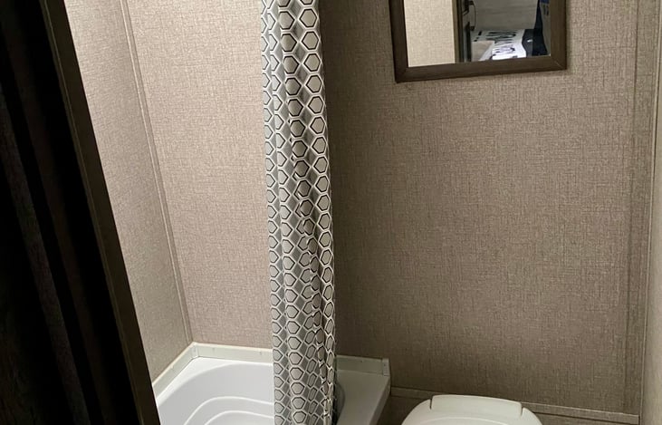 Bathroom with Shower