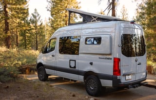 Soar with Peregrine: Mercedes Sprinter 4x4 Pop Top