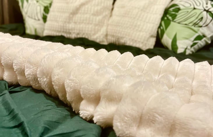 Luxury Bedding throught!