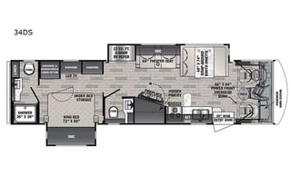 2022 Forest River RV FR3 34DS