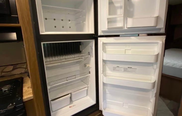 Refrigerator and Small freezer