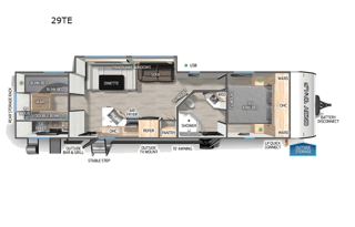 2020 Forest River RV Cherokee Grey Wolf 29TE