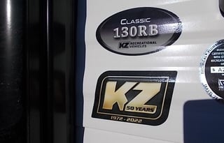 2022 KZ 130RB - Lightweight & Family Friendly