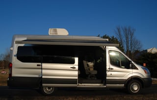 Primitive Van for Camping:  a.k.a."Ironhide"