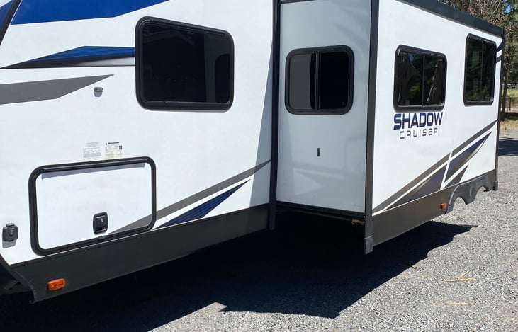 extra storage for small BBQ grill, gas firepit, camp chairs