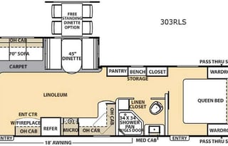 2016 Coachmen RV Catalina 303RLS