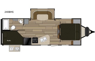 2017 Cruiser Shadow Cruiser S-240BHS