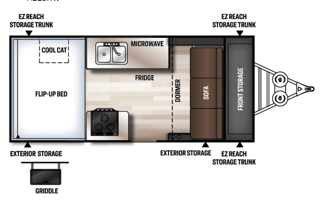 2021 Forest River RV Rockwood Hard Side High Wall Series A223HW
