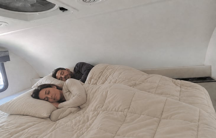 Plenty of space and very comfortable