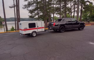 Runaway Teardrop Camper