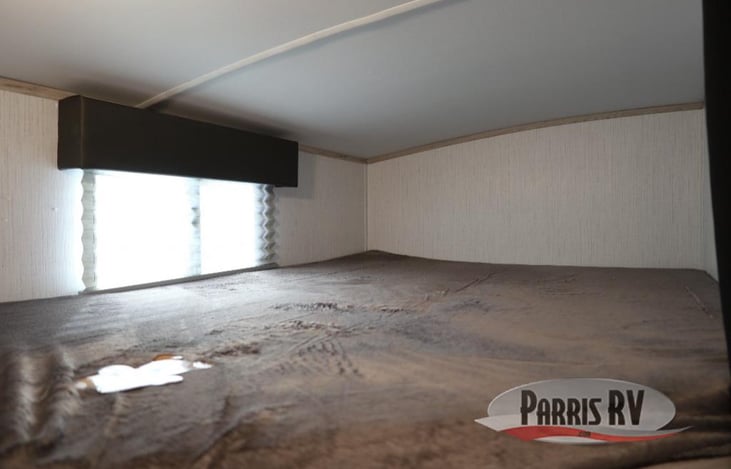 Each bunk has light with built in USB so you can charge your phone off the trailers battery