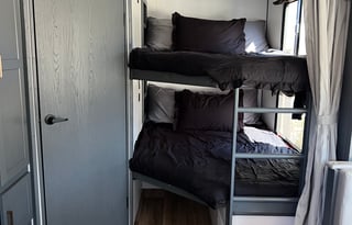 The Farmhouse travel trailer.