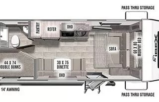 Luxury Family Camper | Sleeps 5 with Bunkhouse!