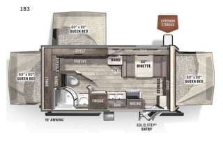 2020 Forest River RV - Rockwood Roo 183
