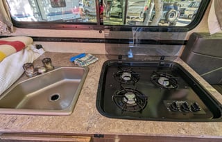 Meet Roxy! 2017 A-Frame Pop Up, easy to tow