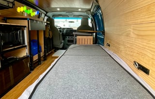 Ford E350 Class B Camper 4kWh Power and 700W solar