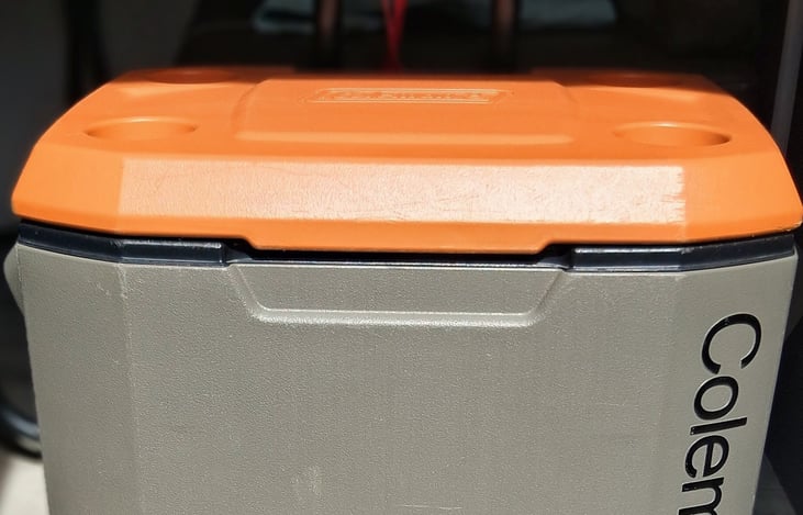 A cooler for if you to use on a day trip!