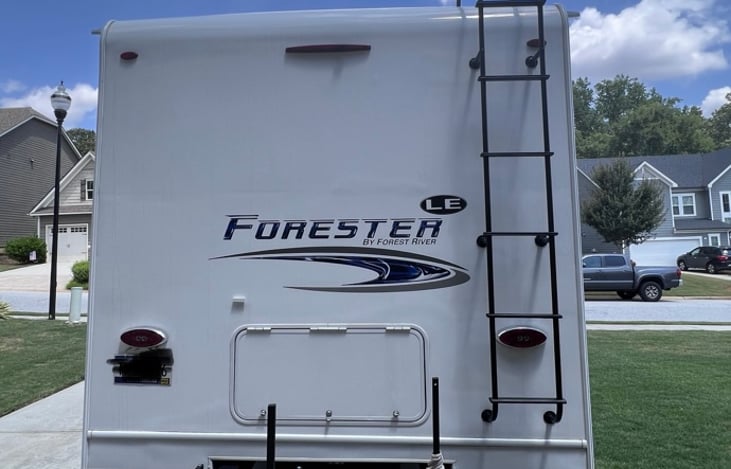 Bike rack on the back!