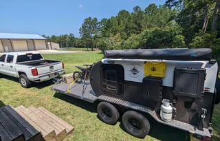 Hybrid Teardrop Camper Toyhauler