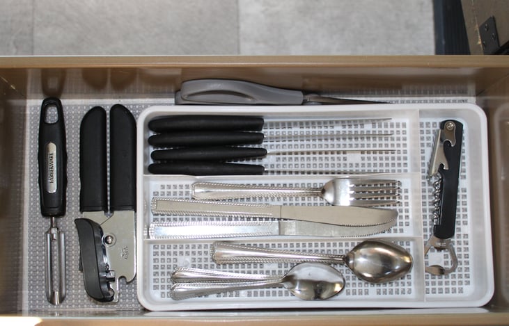 Service for five is included with your rental.