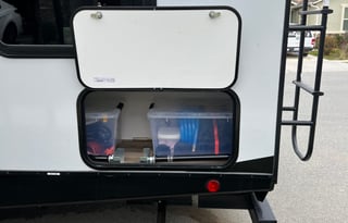 The Farmhouse travel trailer.