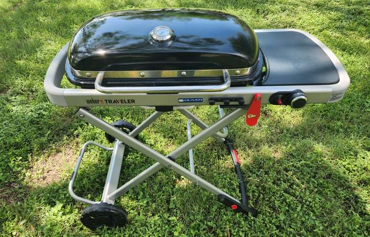 Portable Weber Grill is an optional add-on