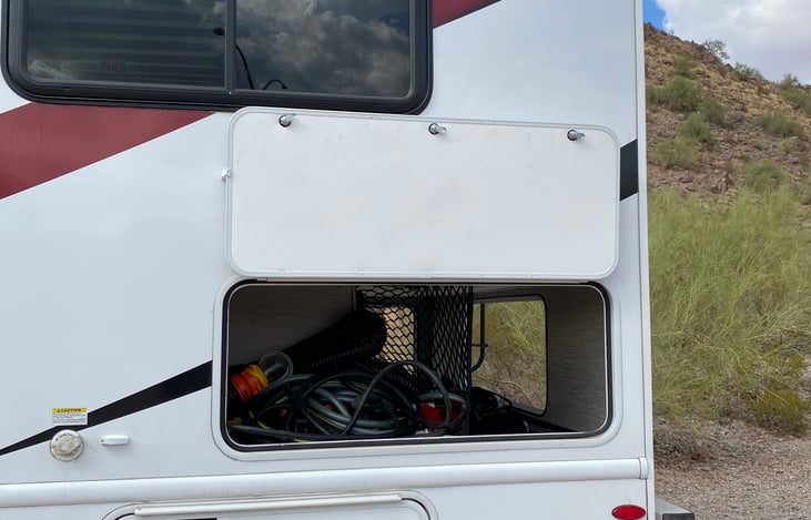 Pass through storage