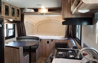 GOES WHERE OTHER RVs CAN’T ONLY 3950lbs & 18ft