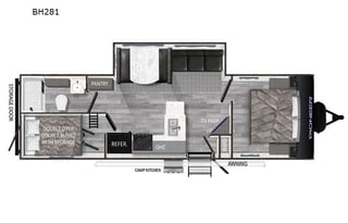 2023 33ft Travel Trailer. We deliver and set up