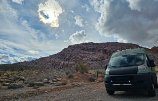 Olive! 2019 Promaster 3500, Off-grid ready!