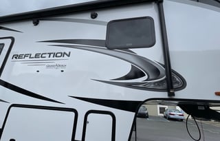 Ruby! Our REFLECTION 303RLS is ready for Glamping+