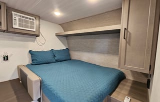 New 2025 RV Stationary. Rural area.