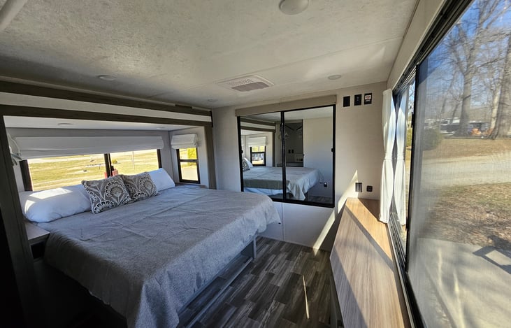 View of primary bedroom