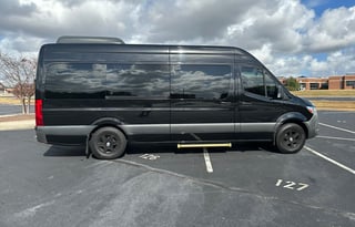 Luxury Mercedes-Benz Sprinter Party Bus/Limo with WiFi, TVs, and Big Sound