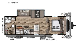 *Delivery Only* 2021 Venture RV SportTrek ST271VMB