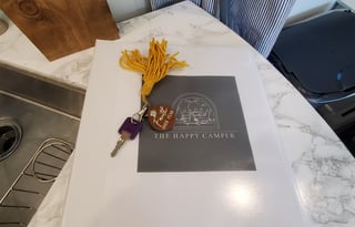 The Happy Camper | Bunks & Upgraded Queen Mattress
