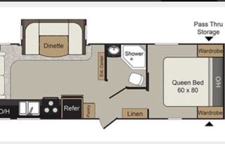 Lake Site Camping Passport 2520RL