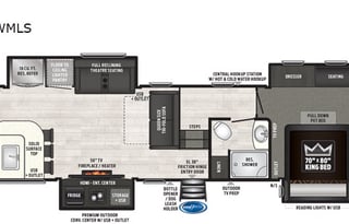 2020 keystone Sprinter 5th wheel (delivery only)
