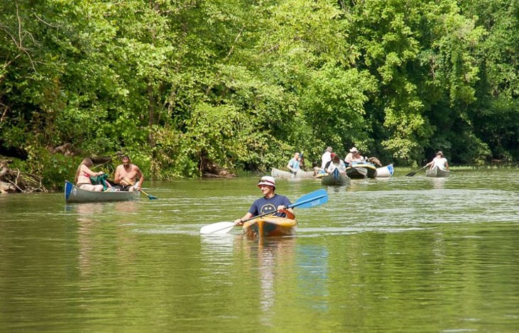 Float trips on the Niangua River!