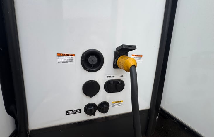 Water hook ups, power hook up