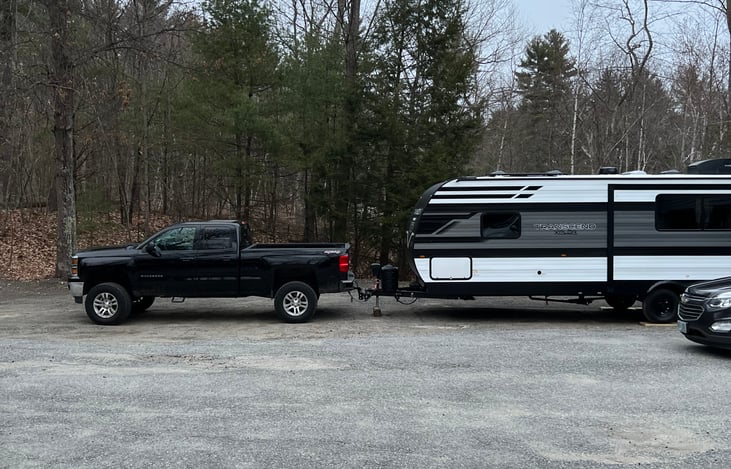 Hooked up and ready to deliver to your destination of choose