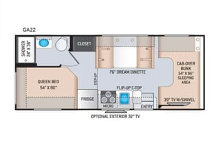 2021 Thor Motor Coach Magnitude GA22