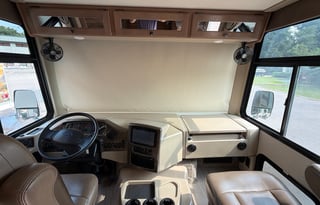 The 2 bathroom RV. No more waiting in line.
