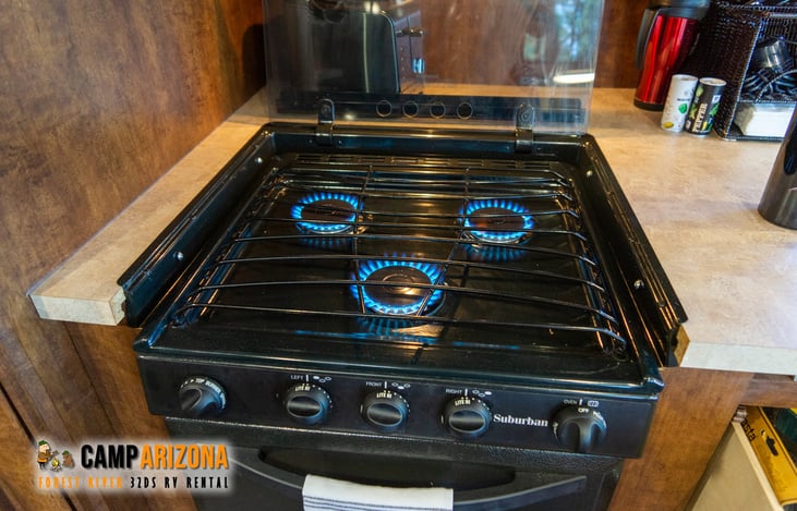 3 Burner Stovetop