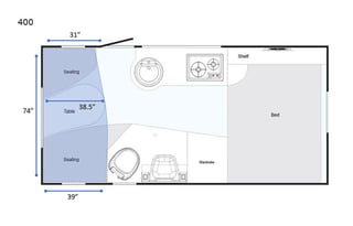 2019 nuCamp RV T@B 400 400