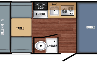 Bunkhouse Travel Trailer - "Betty"