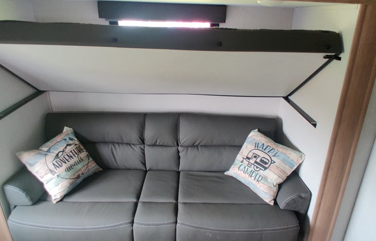 Bunk #2 plus sofa to full bed