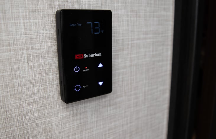 hot water on demand.